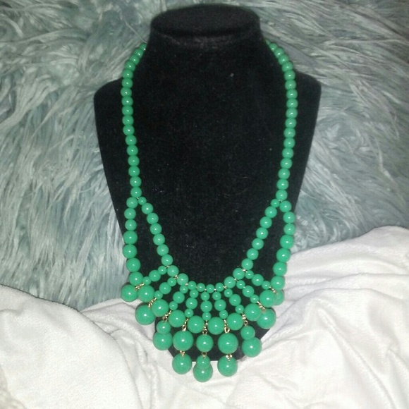 T&J Designs Jewelry - Mint green statement beaded necklace t&j designs
